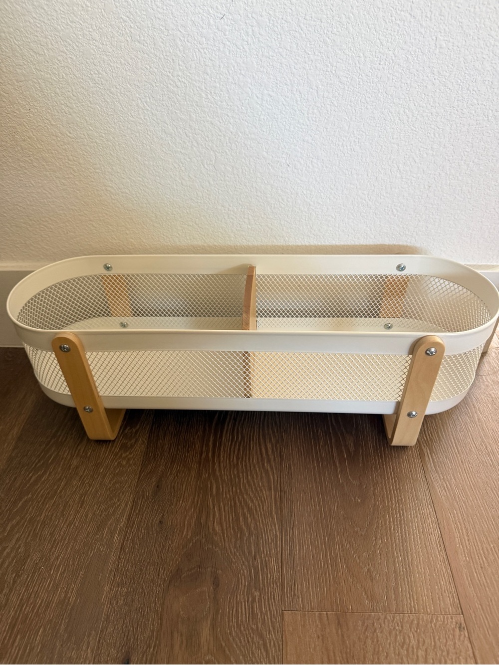 IKEA Risatorp Organizer Caddy with Wood Legs
